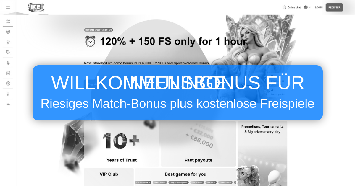 Ice Casino - Ihr Ort für Spaß in Deutschland